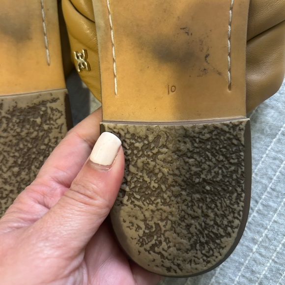 Sam Edelman Tan Braided Flat sandals sz 10 - Picture 11 of 13